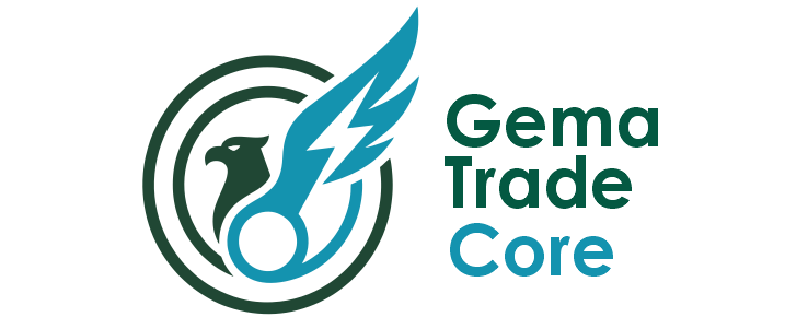 logo gemma trade core 300x737